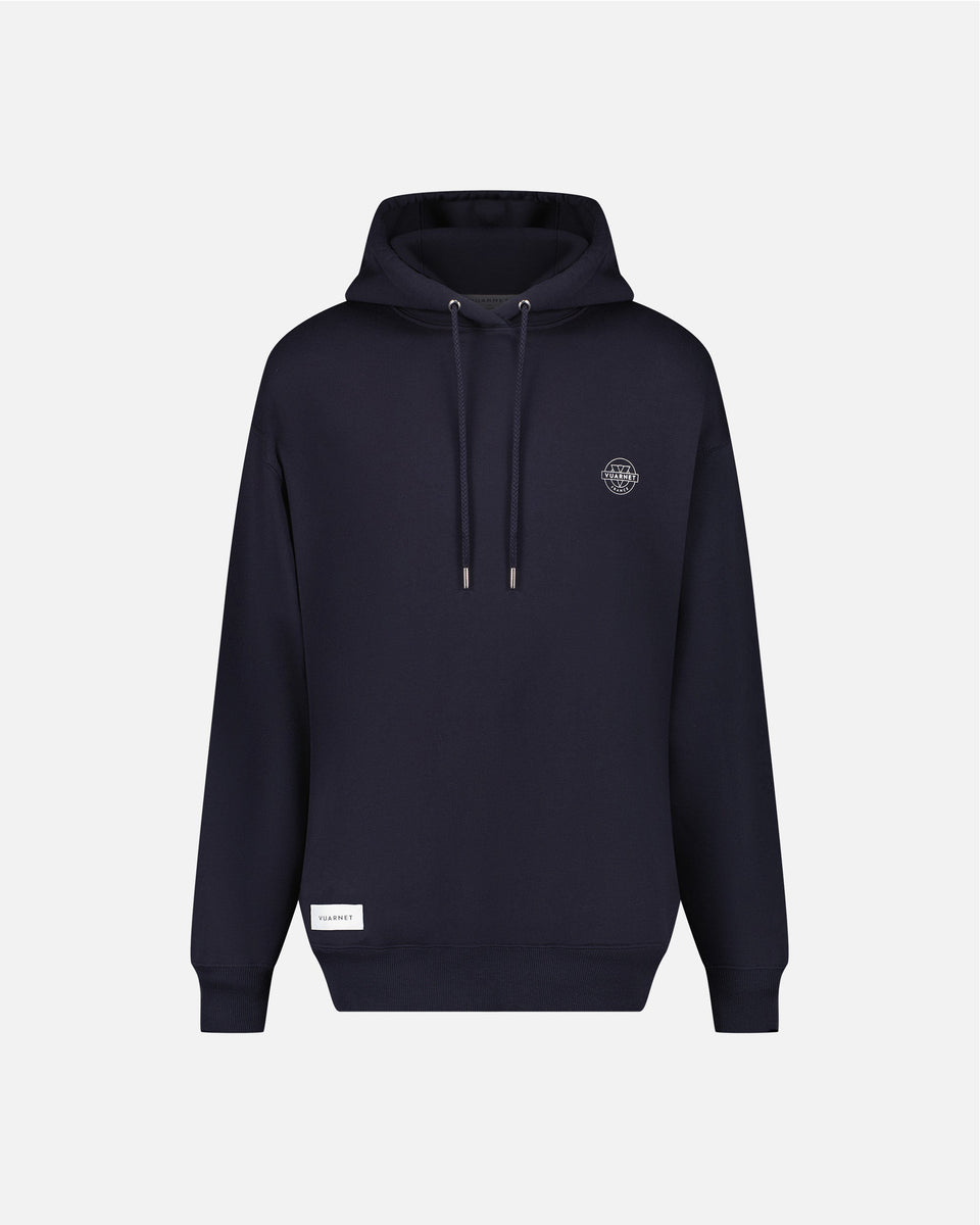 MEN HOODIE WITH STAMP LOGO