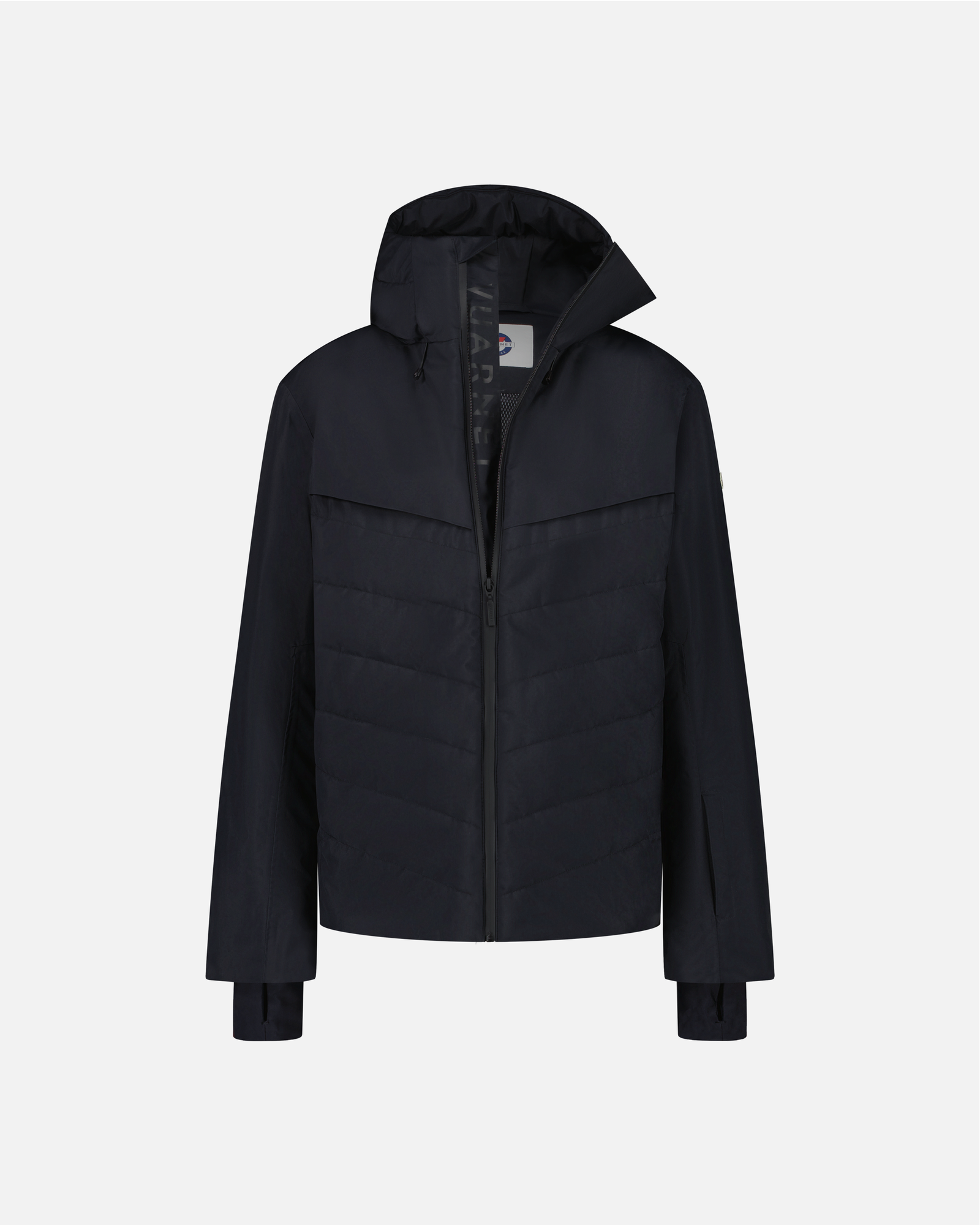 Black Men Ski Jacket BLIZZARD - Vuarnet Black Men Ski Jacket BLIZZARD - Vuarnet