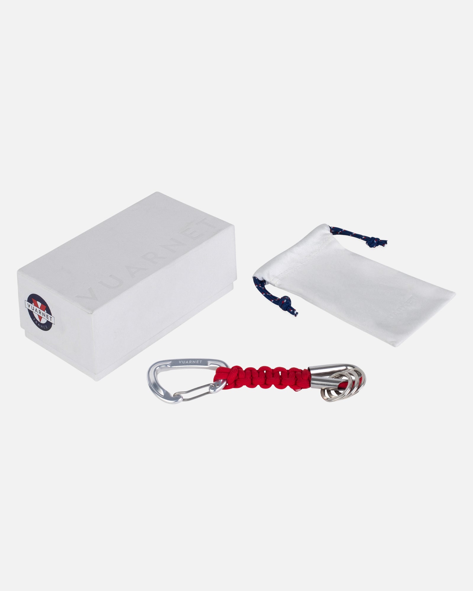 VUARNET RED KEY RING